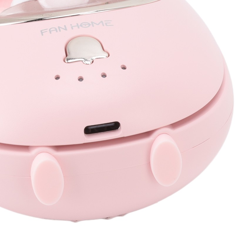 Portable Neck Fan Cute Pet Multifunction 3 Speeds Low Noise