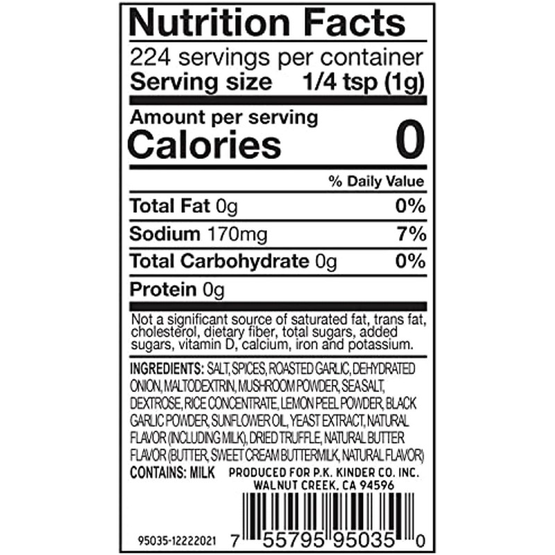 Kinder's Prime Steak with Black Garlic and Truffle