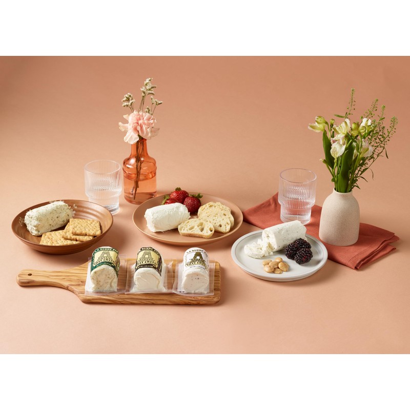 La Bonne Vie Garlic & Herbs Goat Cheese Log, 4