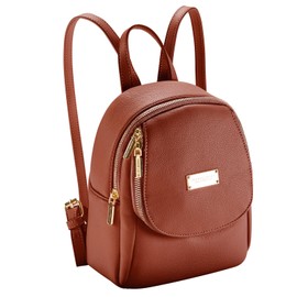 VPBAGE Mini Backpack Purse For Women, Small size Leather Backpacks For Lady Cute Wallet Backpacks Tiny Backpack