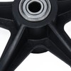 Wheelchair Wheels, Wheelchair Caster Wheels, Rubber PU Walker Casters, 6