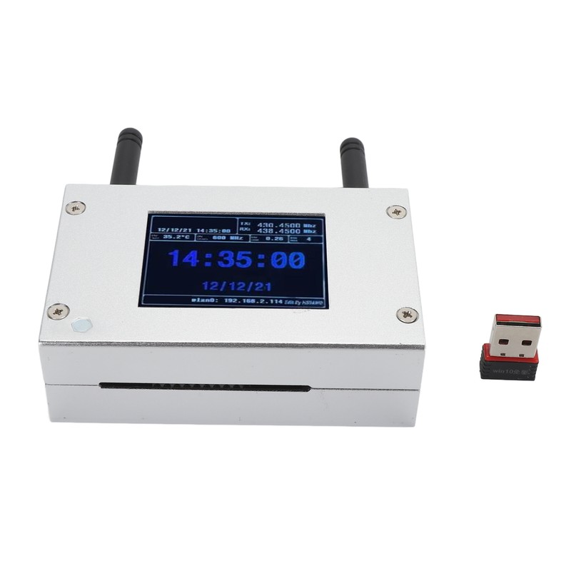 MMDVM Duplex Hotspot Board Aluminum Housing Color Display Support C4FM