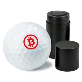 Golf Ball Marker Stamp with TiteSeal™ Technology - Bit - Many Designs to Choose - Red