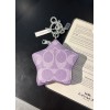 Coach Star Signature Bag Charm Silver/Iris