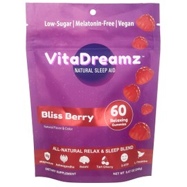 VitaDreamz Bliss Berry Relax & Sleep Gummies - 60 Count