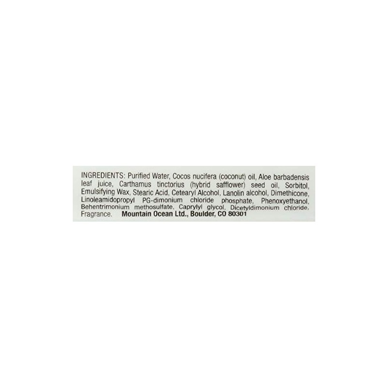 Mountain Ocean Coconut Skin Trip Moisturizer, 8 Fluid Ounce