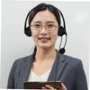 Mikinona Noise Cancelling Office Headphones with Microphone Comfortable Call Center