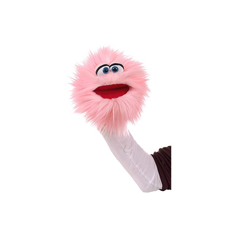 Living Puppets W808 Hand Puppet Chat Aunt Pink