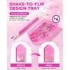 108Pcs Rhinestone Picker Tool Kit: 40Pcs Dual-Ended Handle, Bedazzling Tools