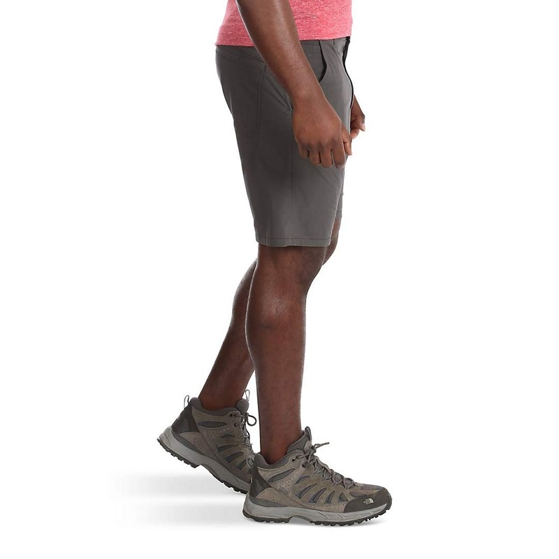 WRANGLER Men's Outdoor Performance 4-Way Moisture Wicking Shorts (Anthracite), anthracite