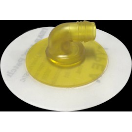 FixMyKite Self Stick CORE Kites One Pump Kite Bladder Repair Valve - Yellow