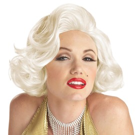 California Costumes Adult Classic Platinum Blonde Marilyn Monroe Wig