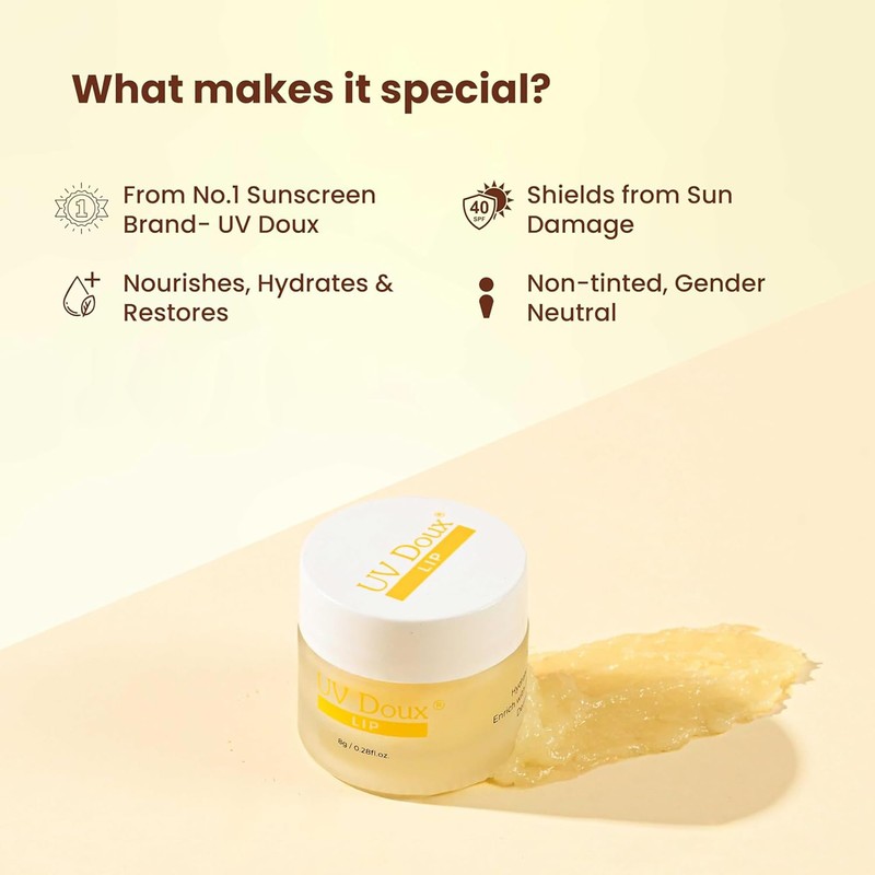 Brinton UV Doux Lip Balm SPF40 | Hydrates and Protects