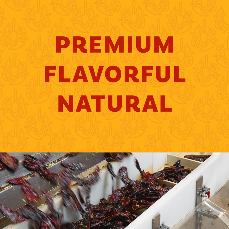 PEPITOS CHILITOS/Chile de Arbol 16oz Resealable Bag - Natural and