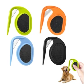 Granmagazz Pill Cutter, Knotted Comb, 4-Point Knot Comb, Pet Grooming Brush, Massage Comb, Removing Unwanted Hair Comb, Thick Hair Knot, For Both Long and Short Hair, Painless, Brush, For Dogs and