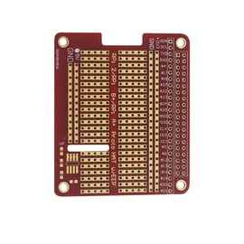 Switian 2pcs GPIO Breakout DIY Breadboard PCB Shield Red Expansion Board Kit Compatible with Raspberry Pi 4 3 2 B+ A+