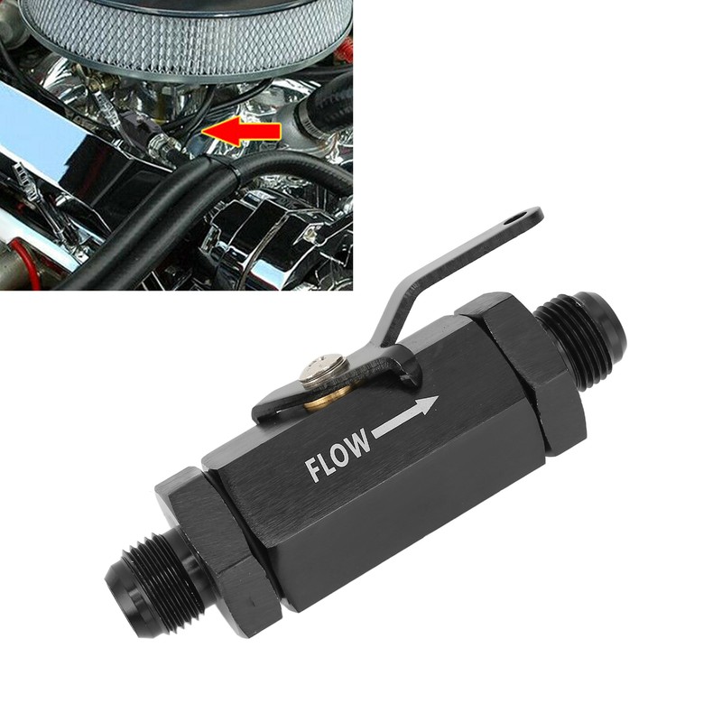 Aluminium Alloy Shut Off Valve Check Valve Fuel Fitting Automobile