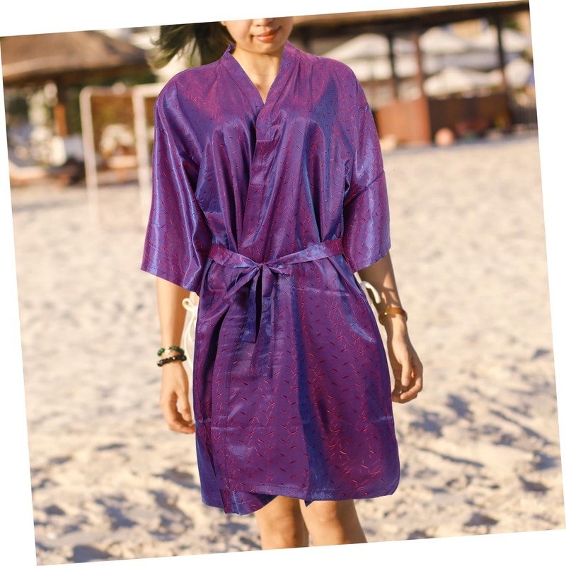 BIUDECO Hair Dyeing Cape Joke Motif Hair Salon Gown Lightweight