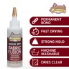 Aleene's Quick Dry fabric Fusion Permanent Fabric Adhesive, 4-Ounce