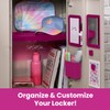 LockerMate 6-Piece Locker Organizer Kit, Includes Mirror, Whiteboard, Storage Cup
