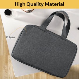 EZONEDEAL Hanging Toiletry Bag Waterproof Travel Makeup Bag Portable Washable Bag Large Capacity Cosmetic Traveling Organizer Case Multifunctional for Women Camping Outdoor Container (Grey)
