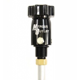 Nitrous Outlet 00-31017 Nitrous Outlet Billet High Flow Bottle Valve & Siphon Tube For 15 lb