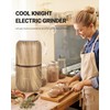 COOL KNIGHT Electric Herb Grinder [Large Capacity/High Rotating Speed]-Electric Grinder