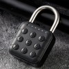 6 Digit Password Lock Electronic Combination Lock IP67 Waterproof Padlock