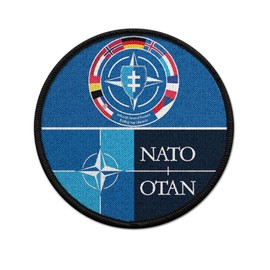 Copytec Patch 9 cm NATO Otan Enhanced Forward Presence Battle Group Lithuania #42771