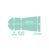 mimot Antibacterial Earplugs, Kids Size, Large Capacity, Pack of 10
