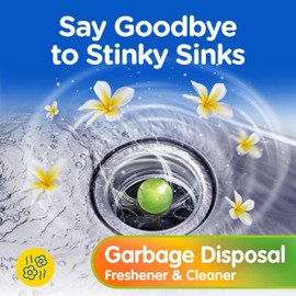 COMPAC HOME Plink Garbage Disposal Cleaner and Deodorizer, Air Fresheners for Garbage Disposal, Simply Fresh Scent, Home Cleaning Products for Kitchen Sink and Clogged Drains, 20 Count (Pack of 1)
