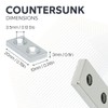 Magnet Expert® 20 x 10 x 3mm thick x 3.5mm