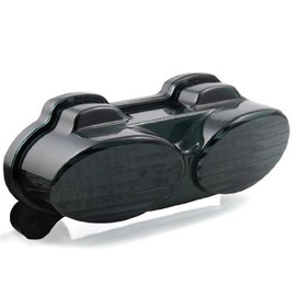 Amazinea Smoke Integrated 90 LED Brake Turn Signal Tail Light For Kawasaki 00-03 ZR7S 00-02 ZX6R J1