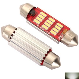 2pcs Super Bright 39mm Festoon Light Bulbs CanBus Extremely Bright White Light High Power LED Car Bulbs Auto Replacement Lighting L206