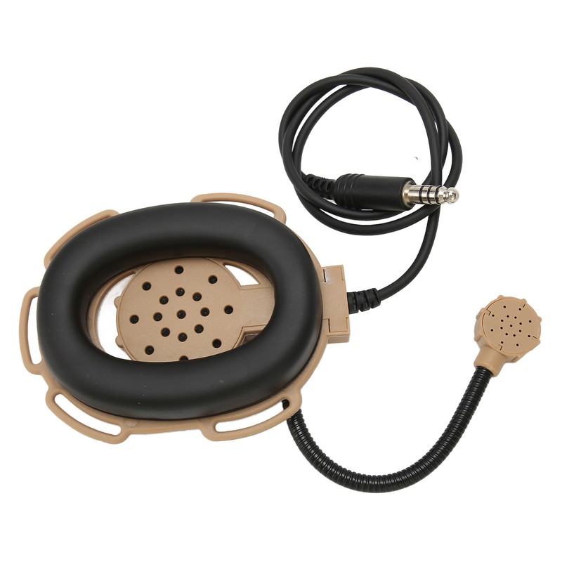 Walkie Talkie Single Side Headset with Mic 150Hz‑500Hz 7.1mm Plug