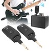 Guitar Transmitter Receiver Wireless System A9 2.4GHz USB Cable Musical