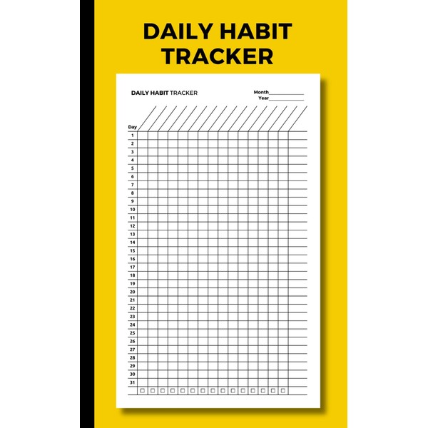 Daily Habit Tracker: Habit Tracking Notebook for Building Positive Habits