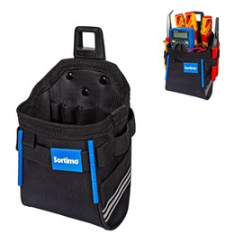 Sortimo ProClick Tool Bag M 14 - Compact Tool Bag with 13 Loops & Open Compartment - Robust Polyester - Compatible with ProClick Holder, Tool Belt & Vehicle Equipment