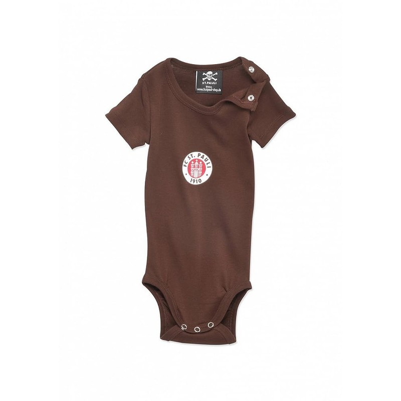 FC St. Pauli Baby Body Logo Brown FCSP Fan Item