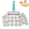 Lattice Roller Cutter, Pasta Cutter Wheel, Dough Noodle Cookie Pie