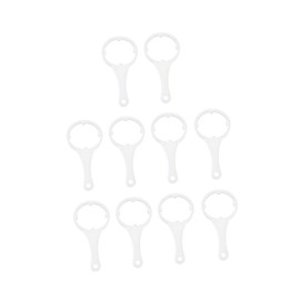 Operitacx 10pcs Water Purifier Wrench Durable Plastic Filter Housing Spanner for Easy Replacement of Standard Under Sink and Ro System Filters Ergonomic Design for Effortless Use
