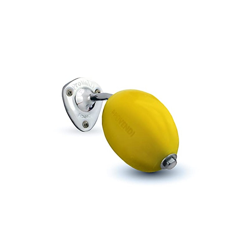 Provendi Yellow Rotating Soap Dish with Nut & Screws