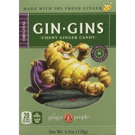 The Ginger People Original Gin Gins Chewy Ginger Candy - 4.5 oz