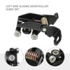 Hoypeyfiy Left Sliding Door Roller Guide Set Side Door Roller
