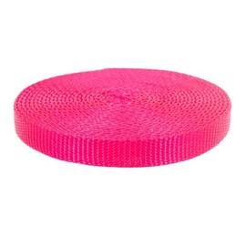 Paracord Planet Heavy Duty Nylon Webbing – Great for Outdoor Activities & DIY Repairs – ½-Inch by 10 Feet – Hot Pink