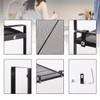 Ymeibe 2 Pack Stackable Cabinet Shelf Organizer - Heavy-Duty Coated