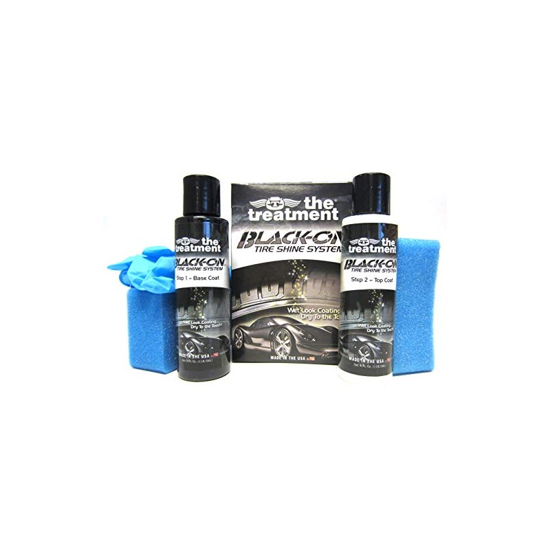 The Treatment 42000 Black Tire Shine System, 4 oz, 1
