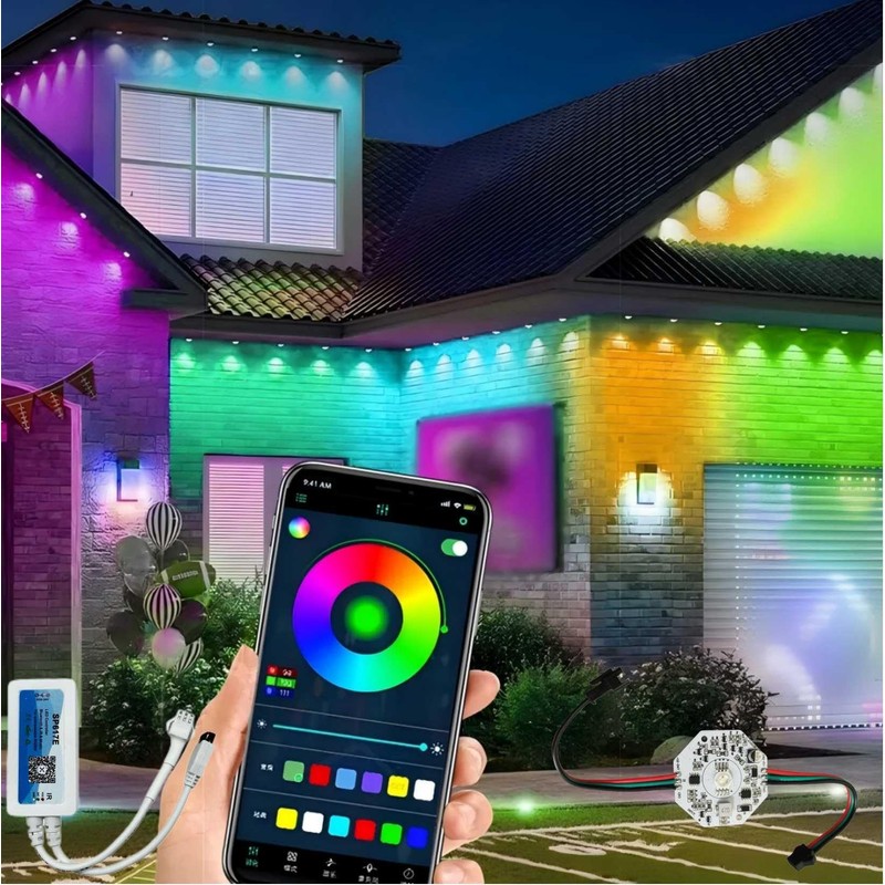 JIAANDA Led Pixel modules;UCS2904 RGBW/RGBWW addressable Smart modules; Full Color