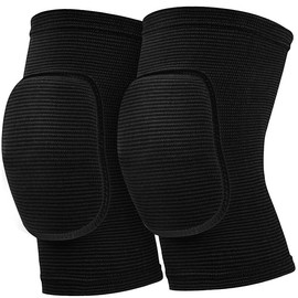 INOGIH Kids-Volleyball Knee-Pads Anti-Slip Padded Sponge Knee Protector Breathable Elastic Knee Brace for Volleyball Dance Running Skating Basketball 