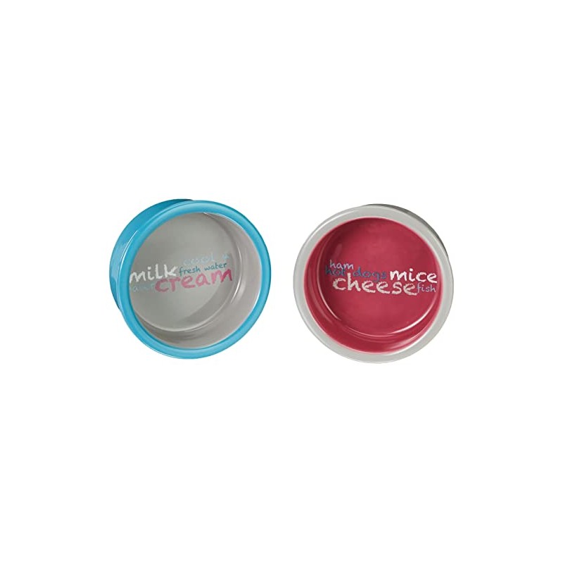 Trixie Eat On Feet Ceramic Bowl Set